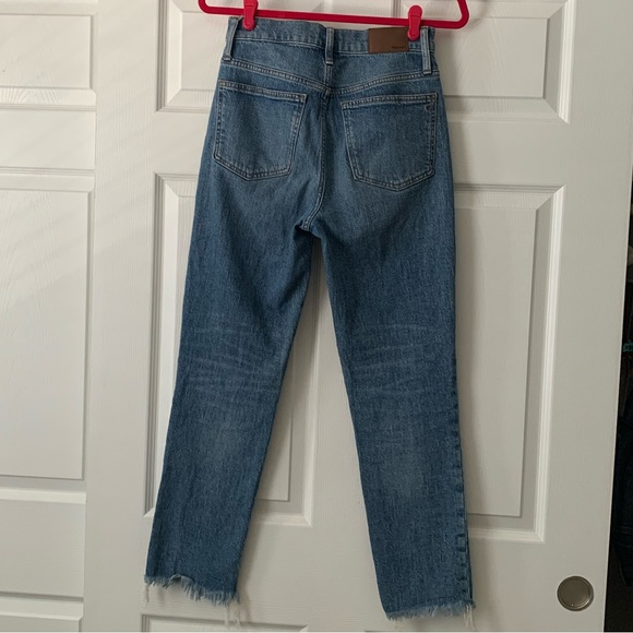 Madewell the Perfect Vintage Jean 26 high-rise & frayed hem - Picture 6 of 8